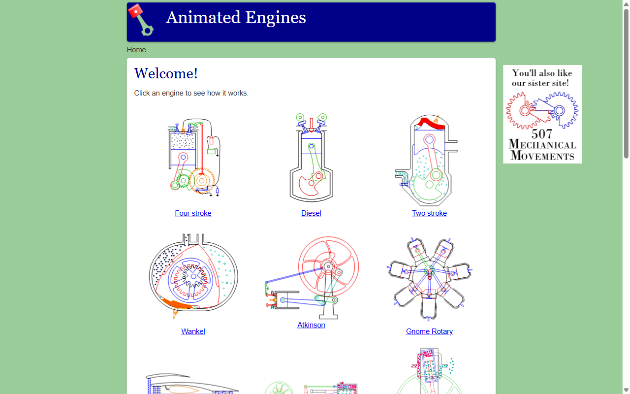 Animated Engines