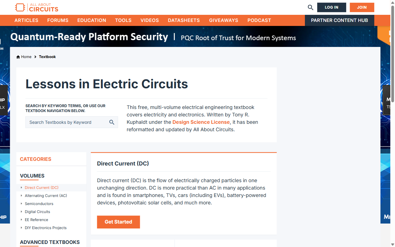 Lessons in Electric Circuits