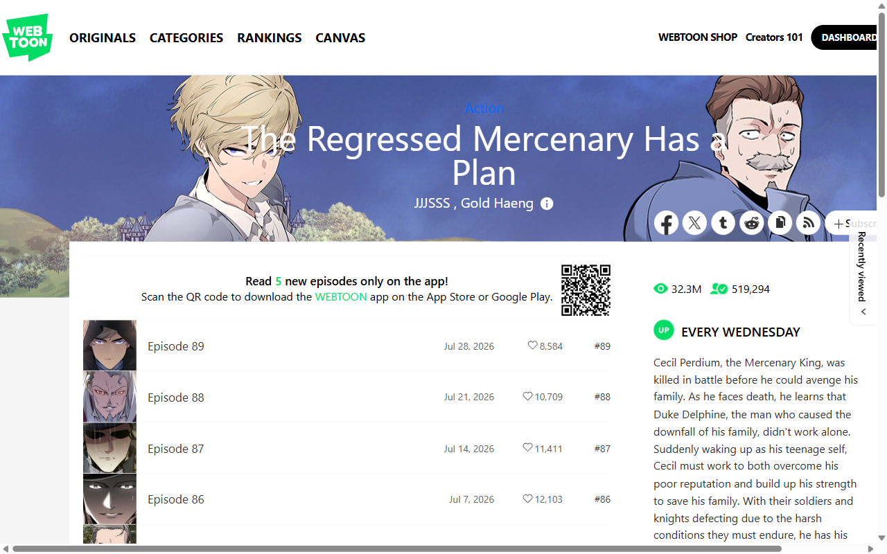 The Regressed Mercenary Has a Plan โ 8/10