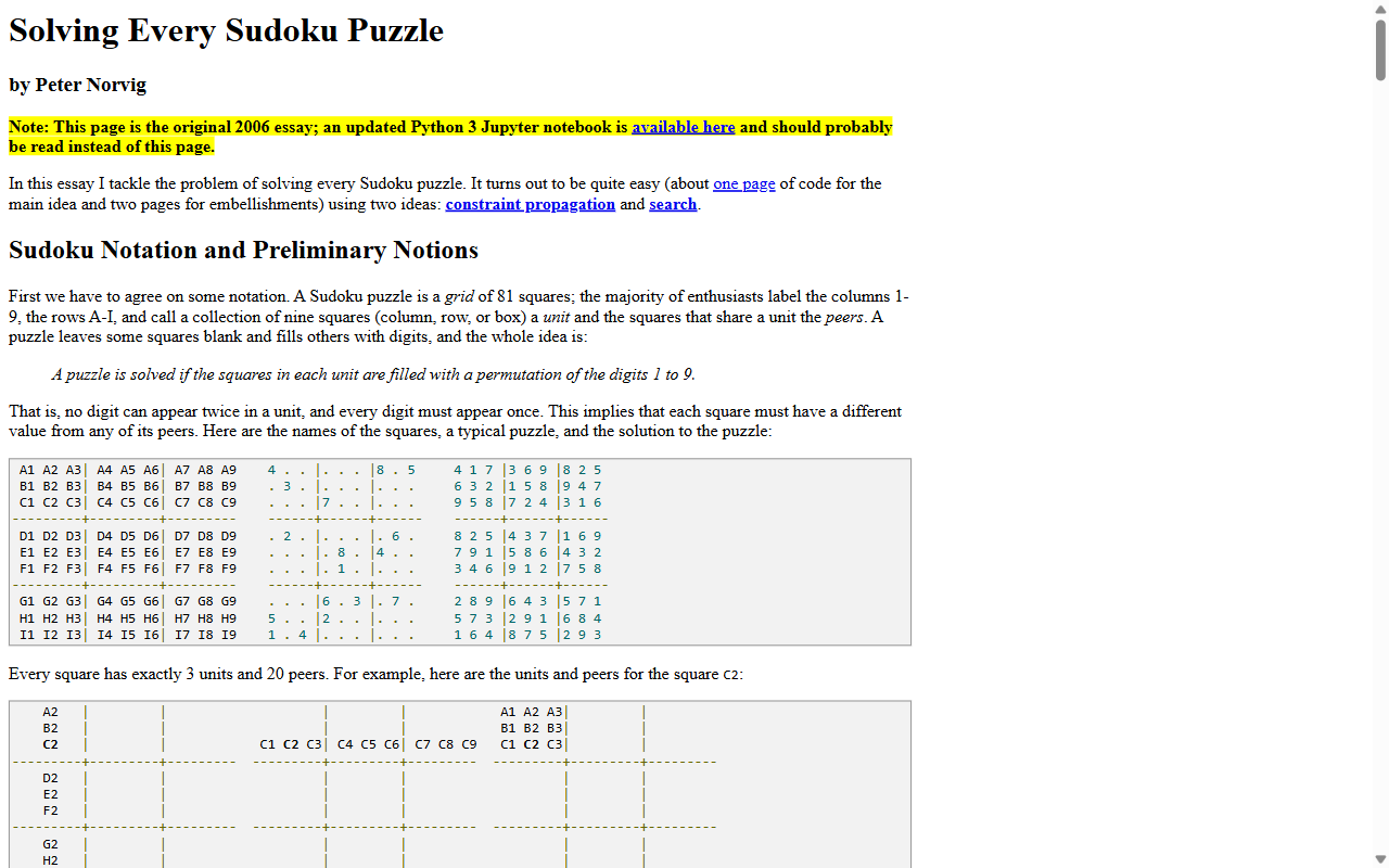 Solving Every Sudoku Puzzle