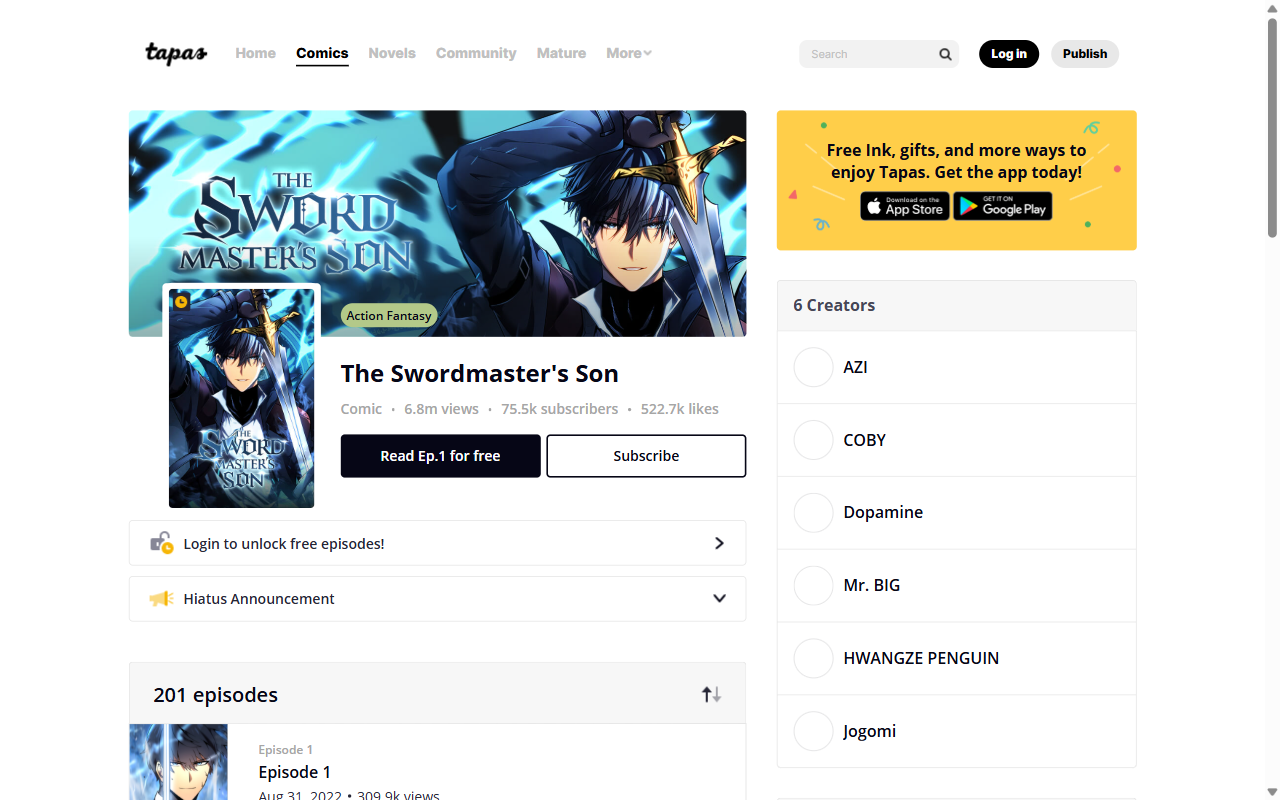 The Swordmaster's Son — 7.5/10