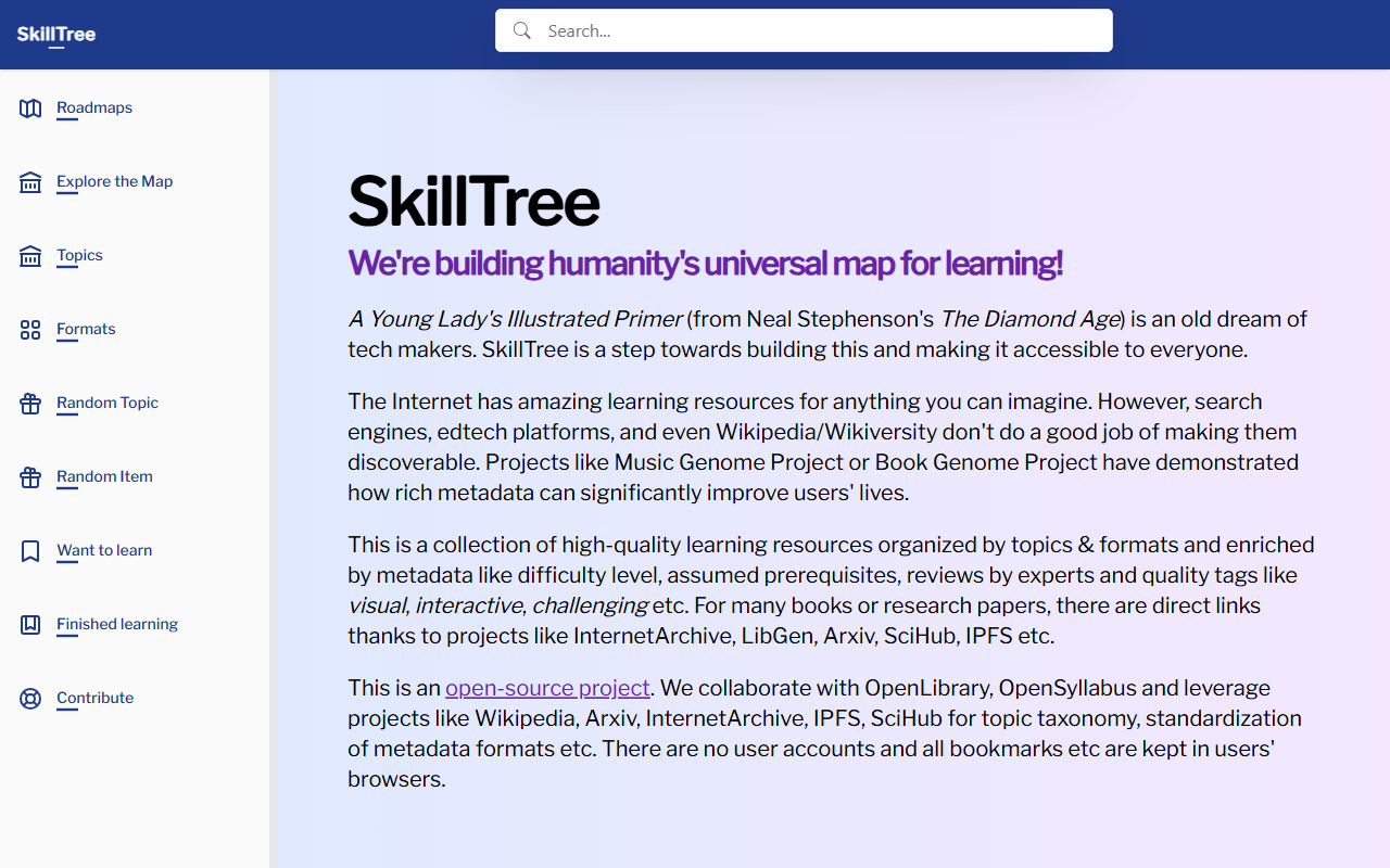 SkillTree (LearnDB)